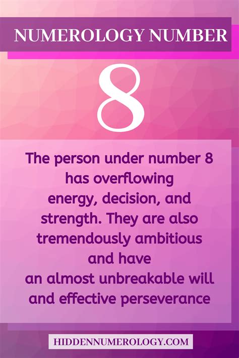 8 meaning.